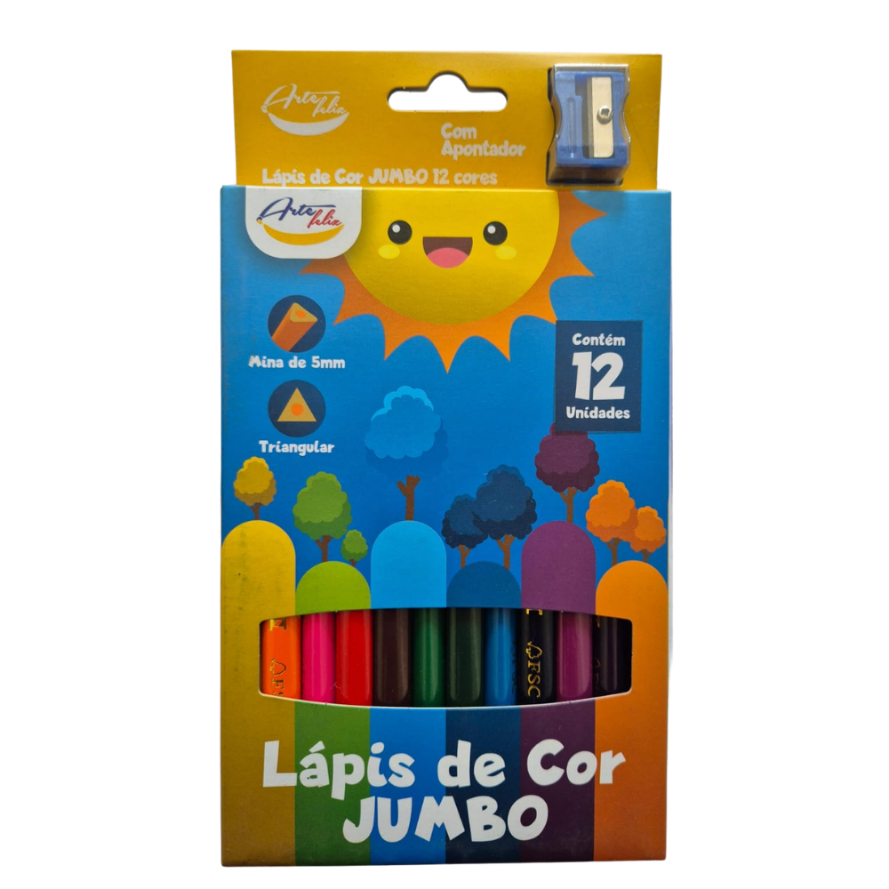 Lápis de Cor Jumbo